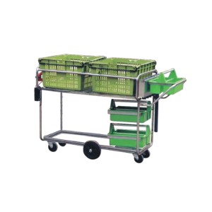 Piglet treatment trolley