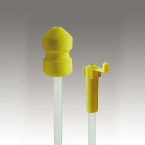 Foam catheter nwere aka, ngụkọta ogologo 55cms