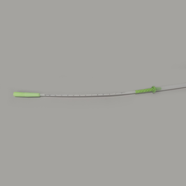 Foam catheter with lock + intra catheter with granduation