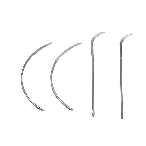 Suture needle, 1/2 circle, straight