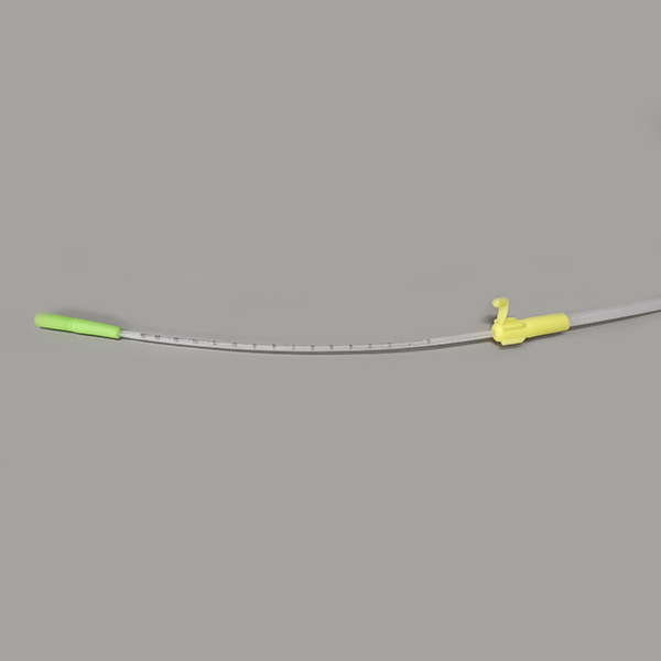 Foam catheter with handle + intra catheter with granduation