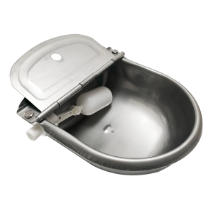 Stainless steel drinking bowl