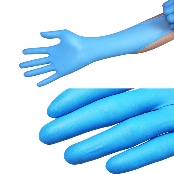 Disposbale nitrile gloves