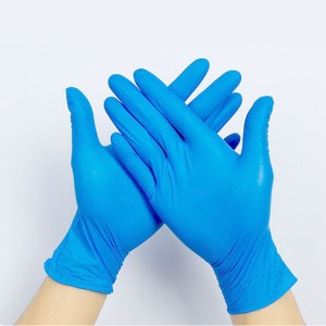 Nitrile gloves enwere ike iwepu