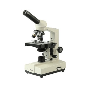 Monocular hluav taws xob luminaire thermostatic microscope 640X