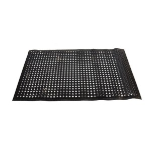 Anti-slip rubber mat for semen collection