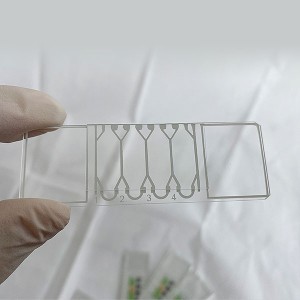 Disposable four-cavity slide