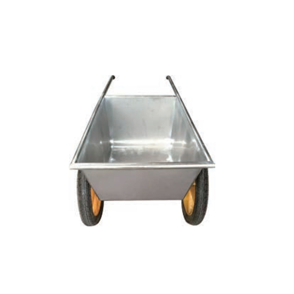 Stainless steel feed trolley