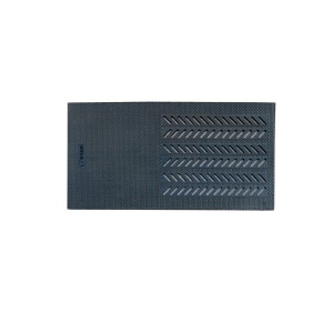 Rubber anty-slip mat, foar sied