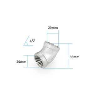 Stainless steel elbow