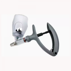 Continuous syringe with bottle cover